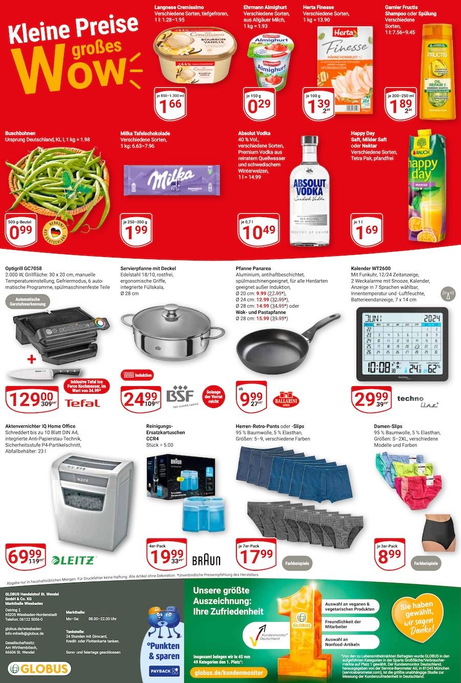 Globus Aktueller Prospekt ab Montag Seite 26