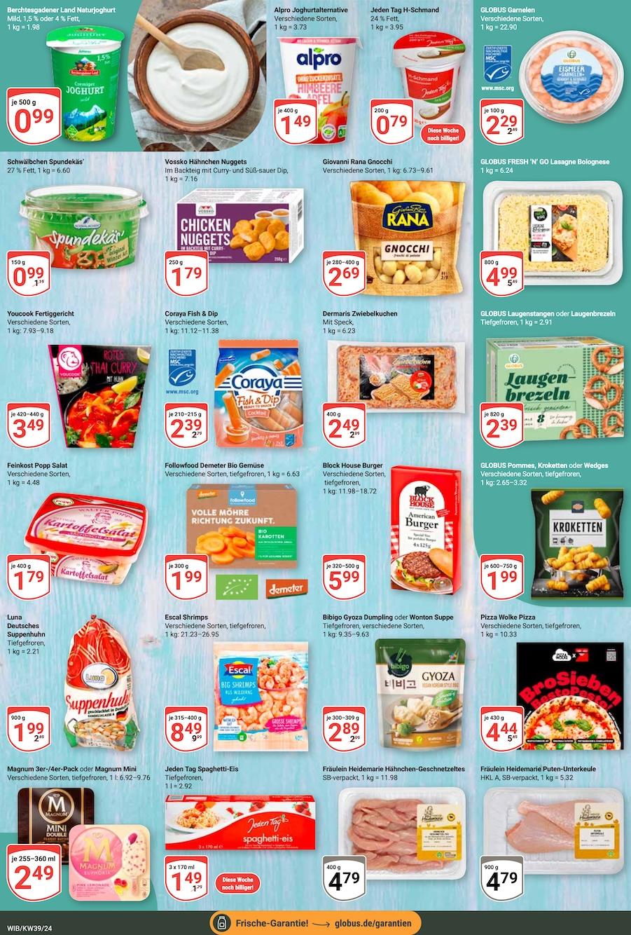 Globus Aktueller Prospekt ab Montag Seite 14