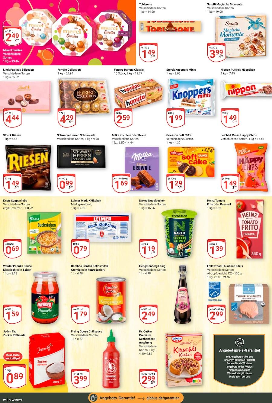 Globus Aktueller Prospekt ab Montag Seite 18