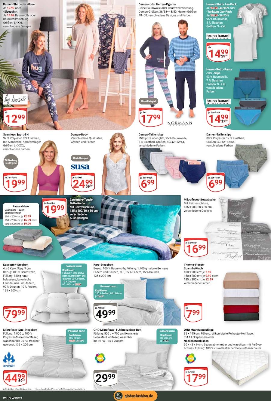 Globus Aktueller Prospekt ab Montag Seite 24