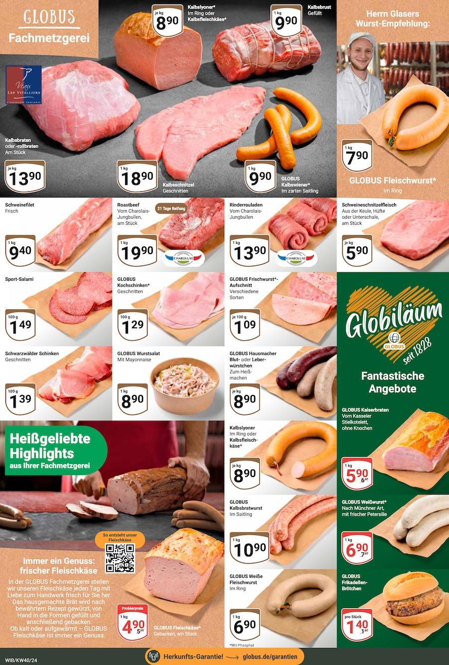 Globus Aktueller Prospekt ab Montag Seite 11