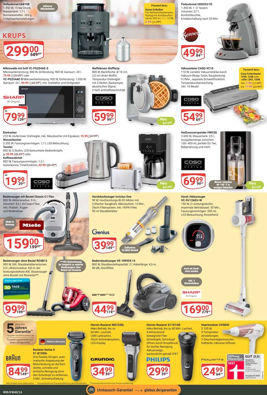 Globus Aktueller Prospekt ab Montag Seite 28