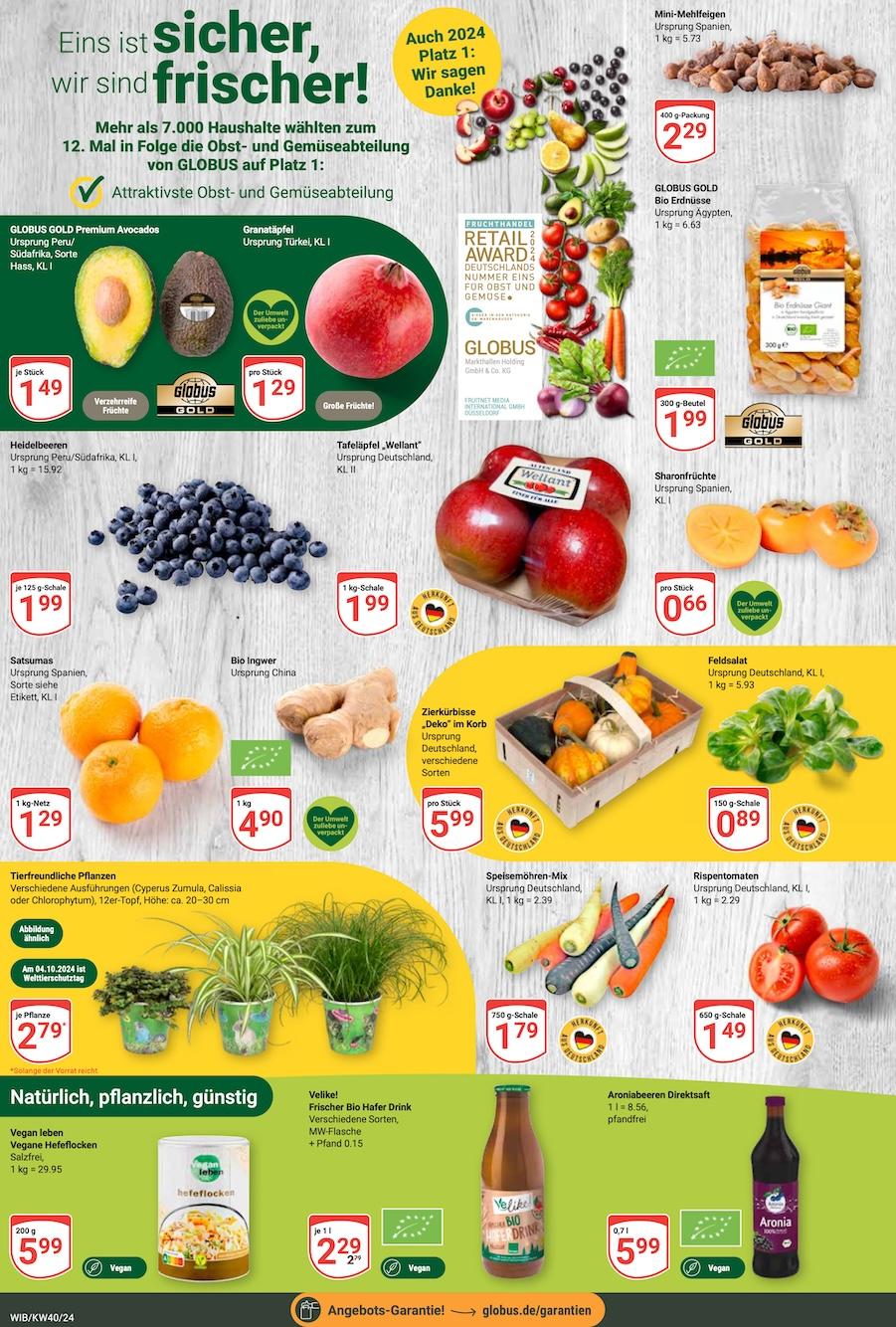 Globus Aktueller Prospekt ab Montag Seite 8