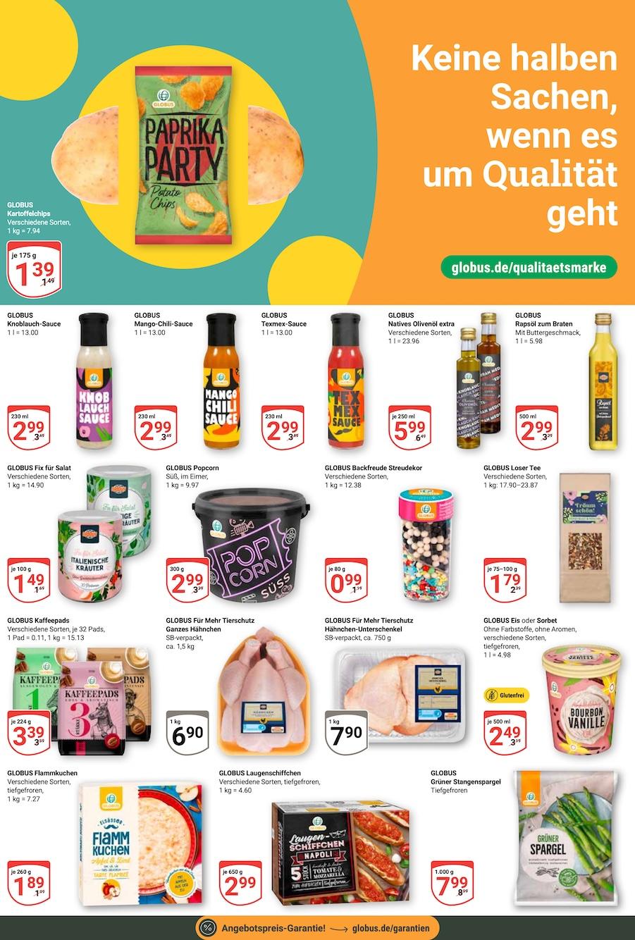 Globus Aktueller Prospekt ab Montag Seite 14