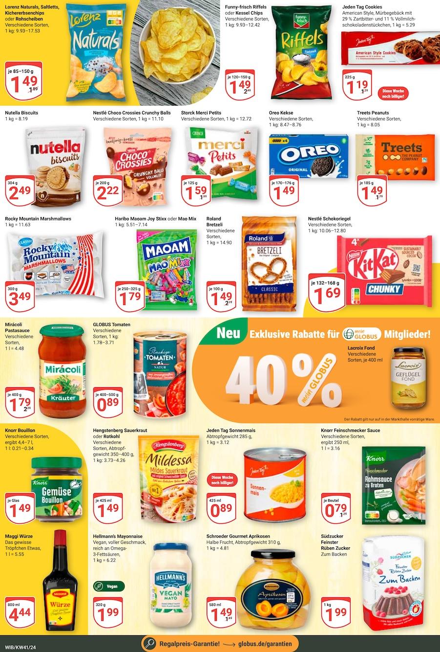 Globus Aktueller Prospekt ab Montag Seite 16