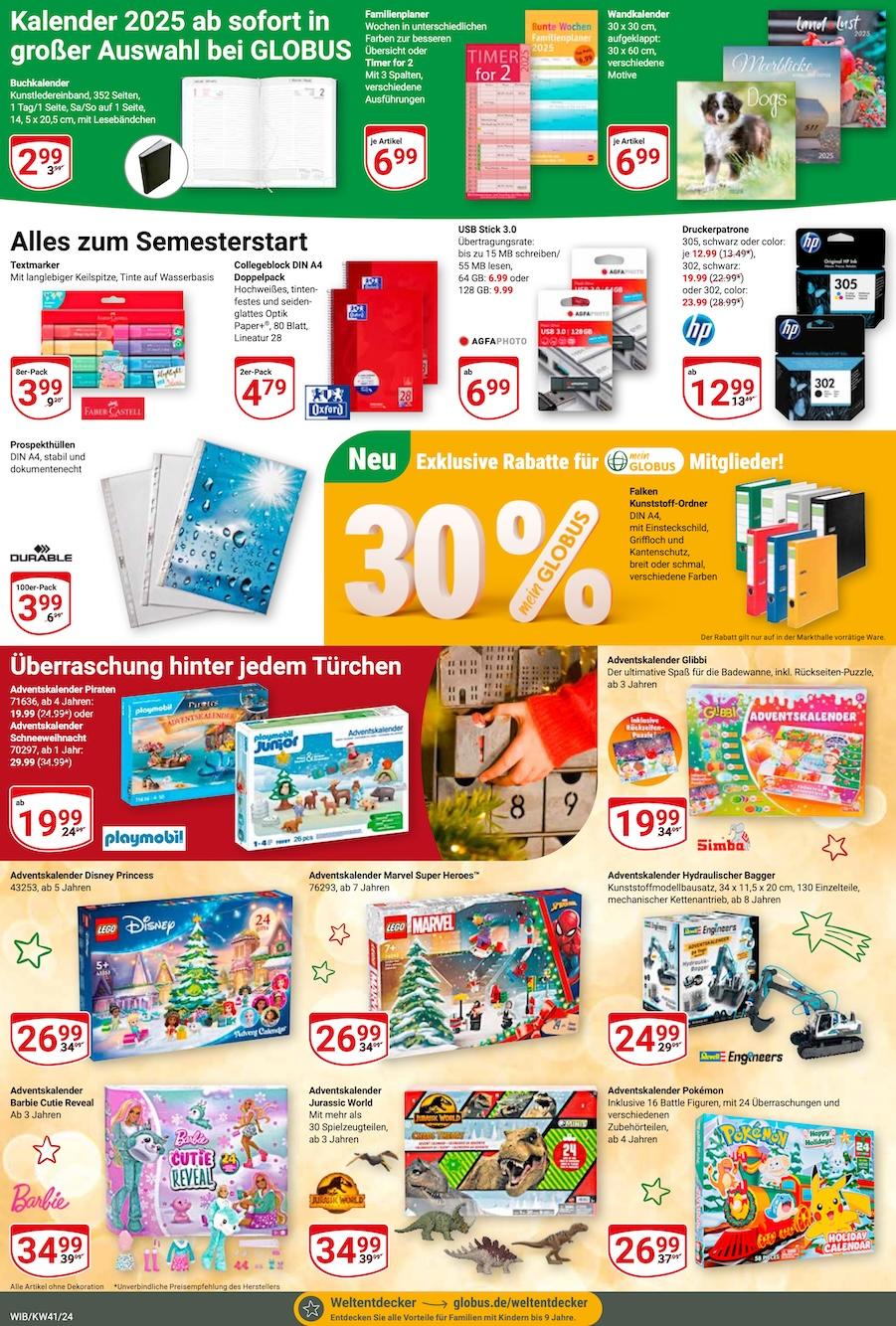 Globus Aktueller Prospekt ab Montag Seite 20