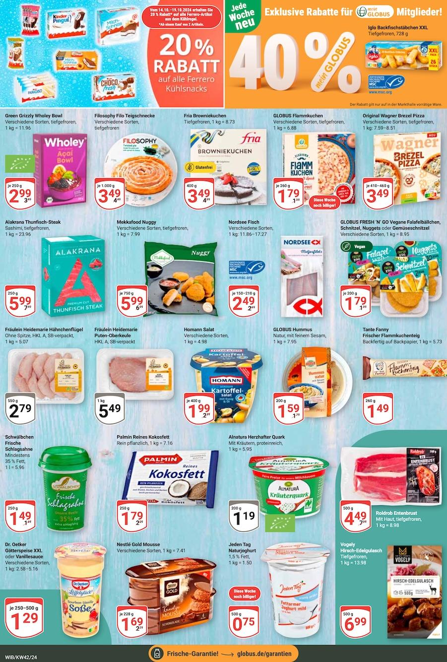 Globus Aktueller Prospekt ab Montag Seite 10