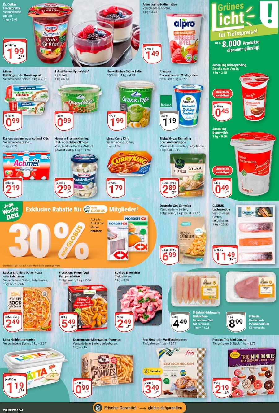 Globus Aktueller Prospekt ab Montag Seite 14