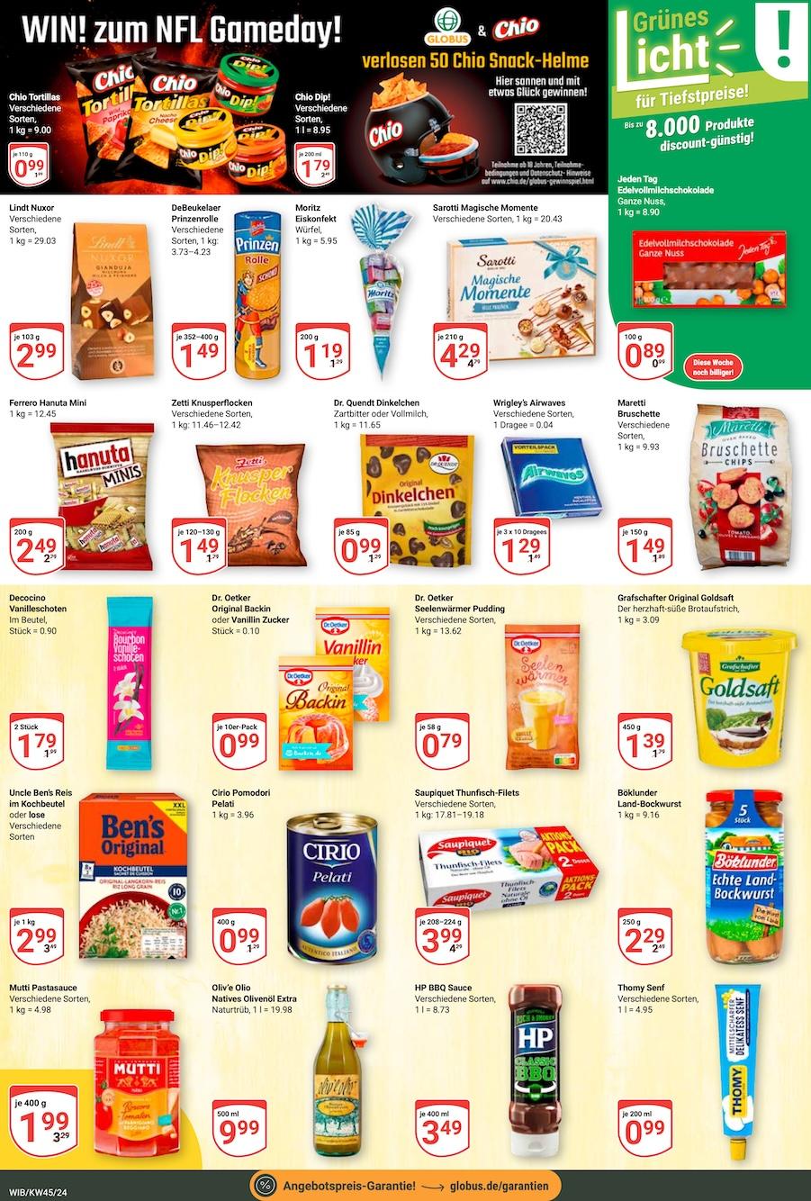 Globus Aktueller Prospekt ab Montag Seite 14