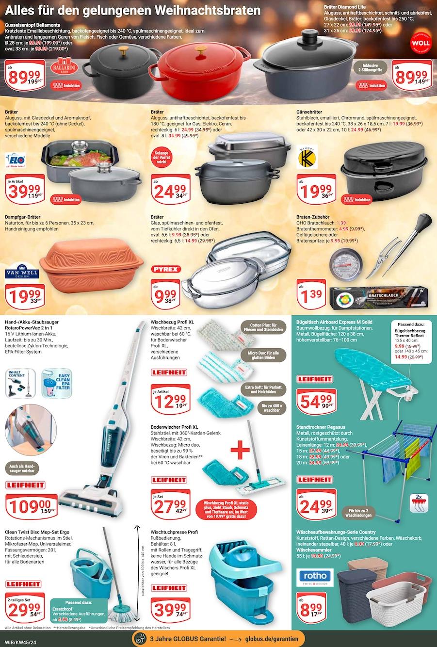 Globus Aktueller Prospekt ab Montag Seite 24