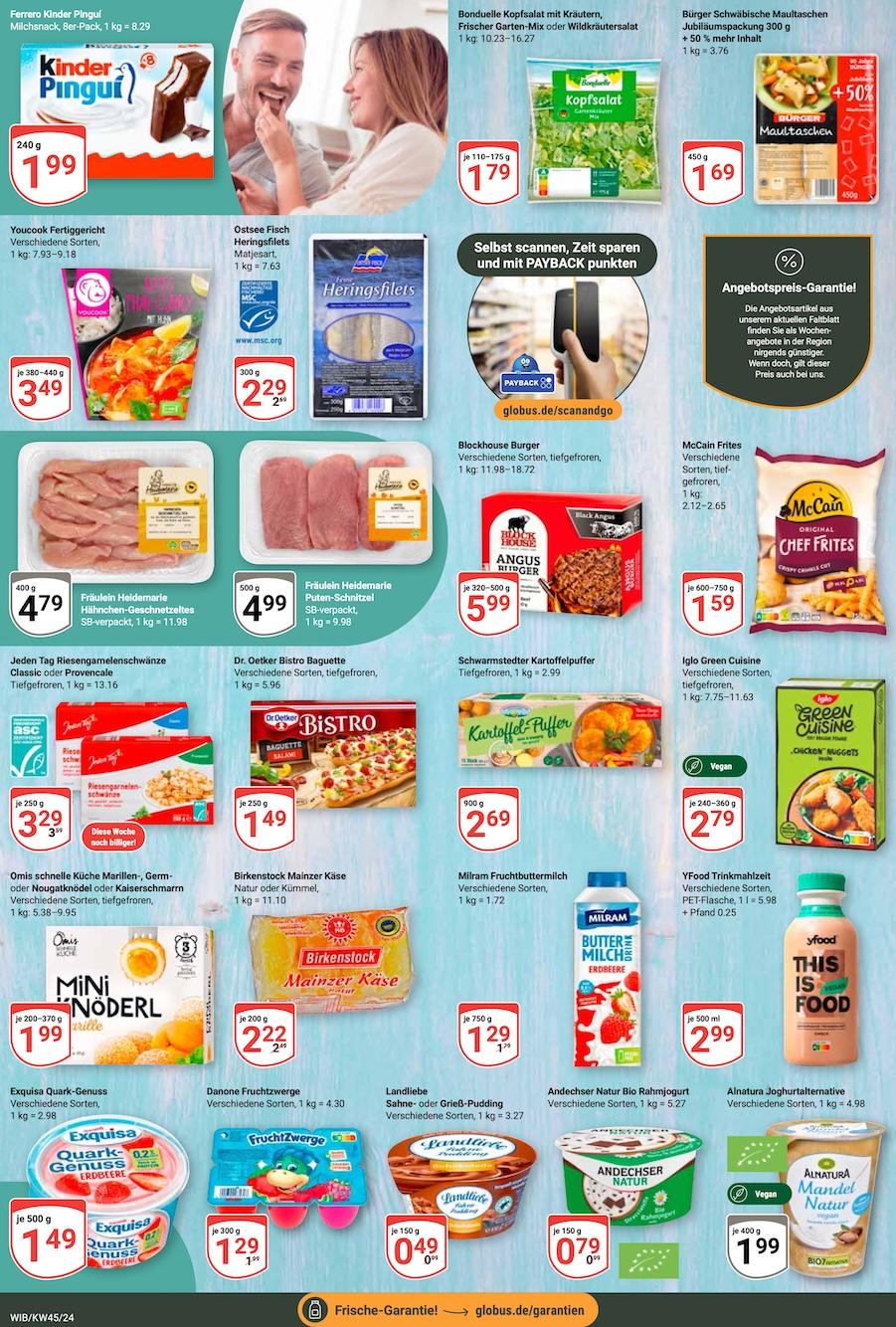 Globus Aktueller Prospekt ab Montag Seite 9