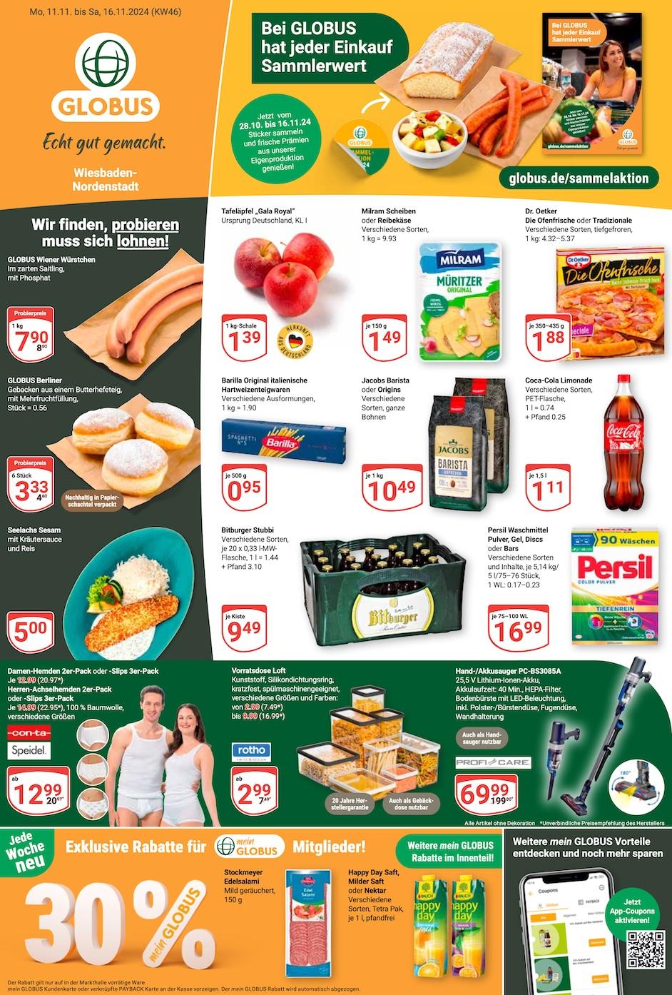 Globus Aktueller Prospekt ab Montag Seite 1