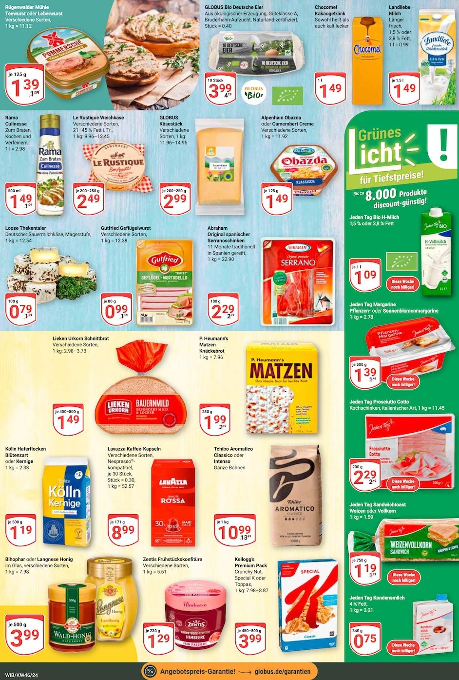 Globus Aktueller Prospekt ab Montag Seite 11