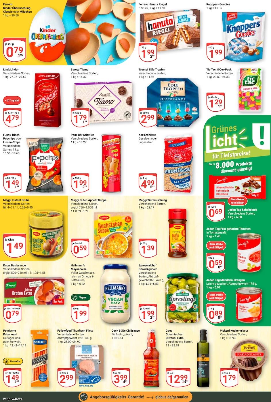 Globus Aktueller Prospekt ab Montag Seite 14