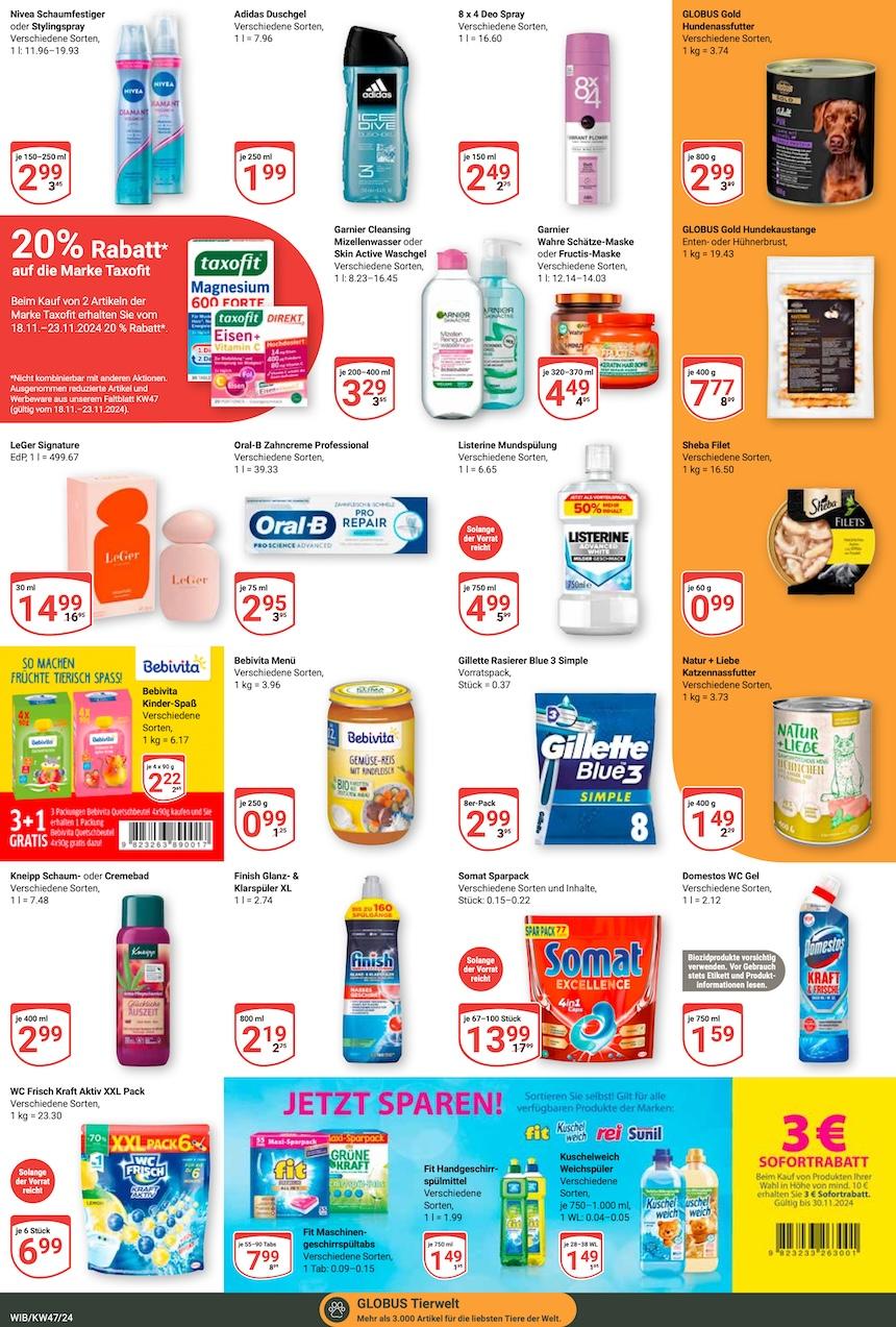 Globus Aktueller Prospekt ab Montag Seite 24