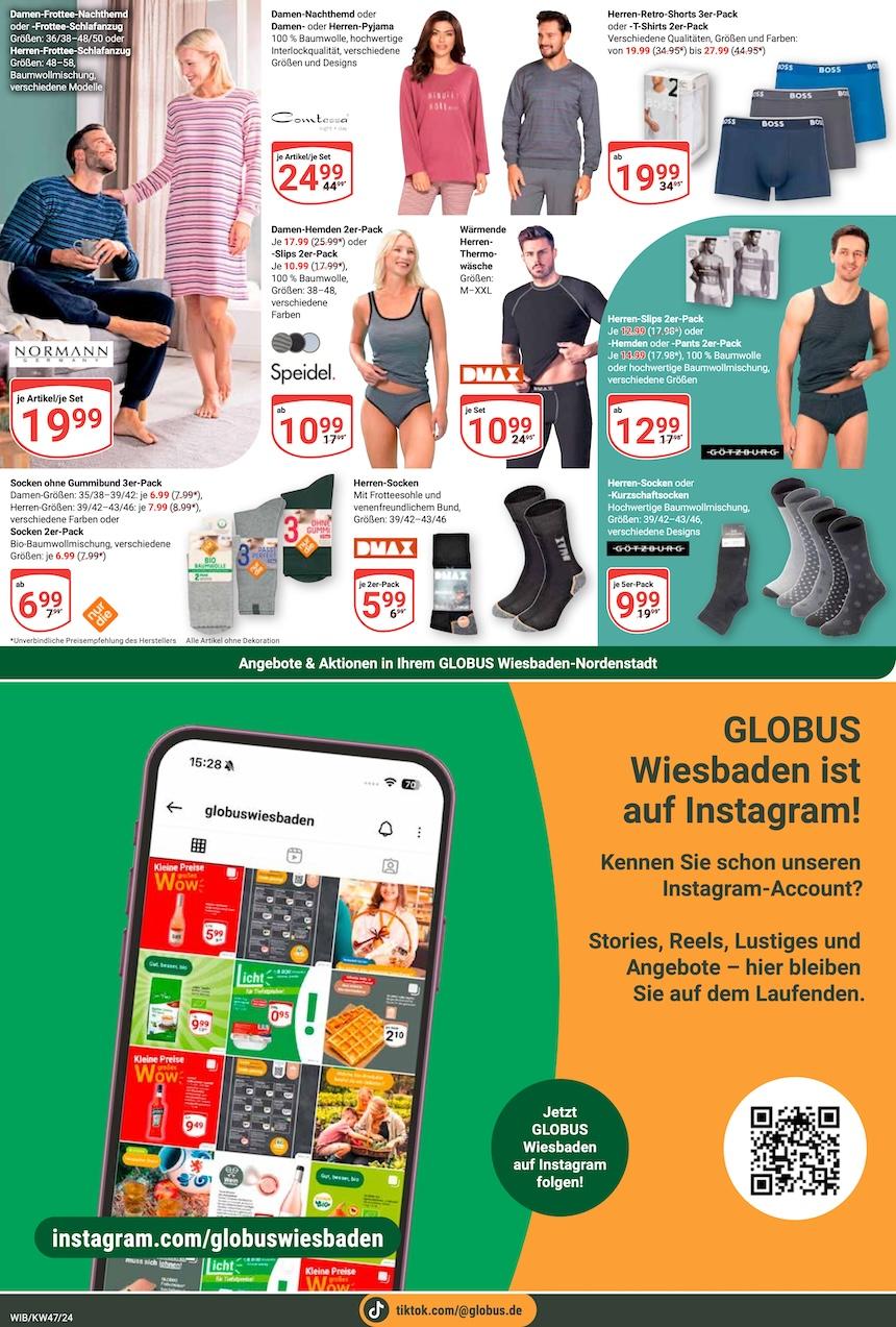 Globus Aktueller Prospekt ab Montag Seite 28