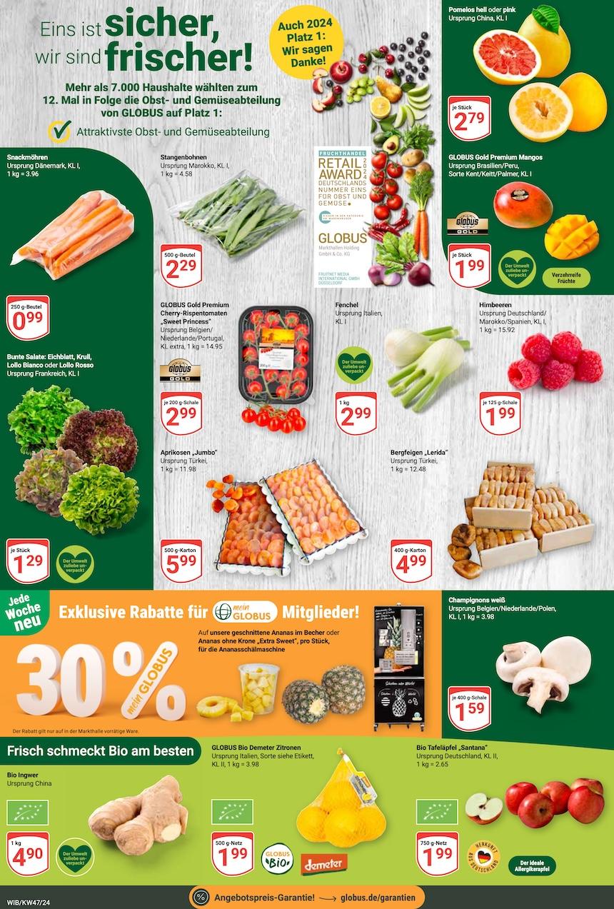 Globus Aktueller Prospekt ab Montag Seite 8