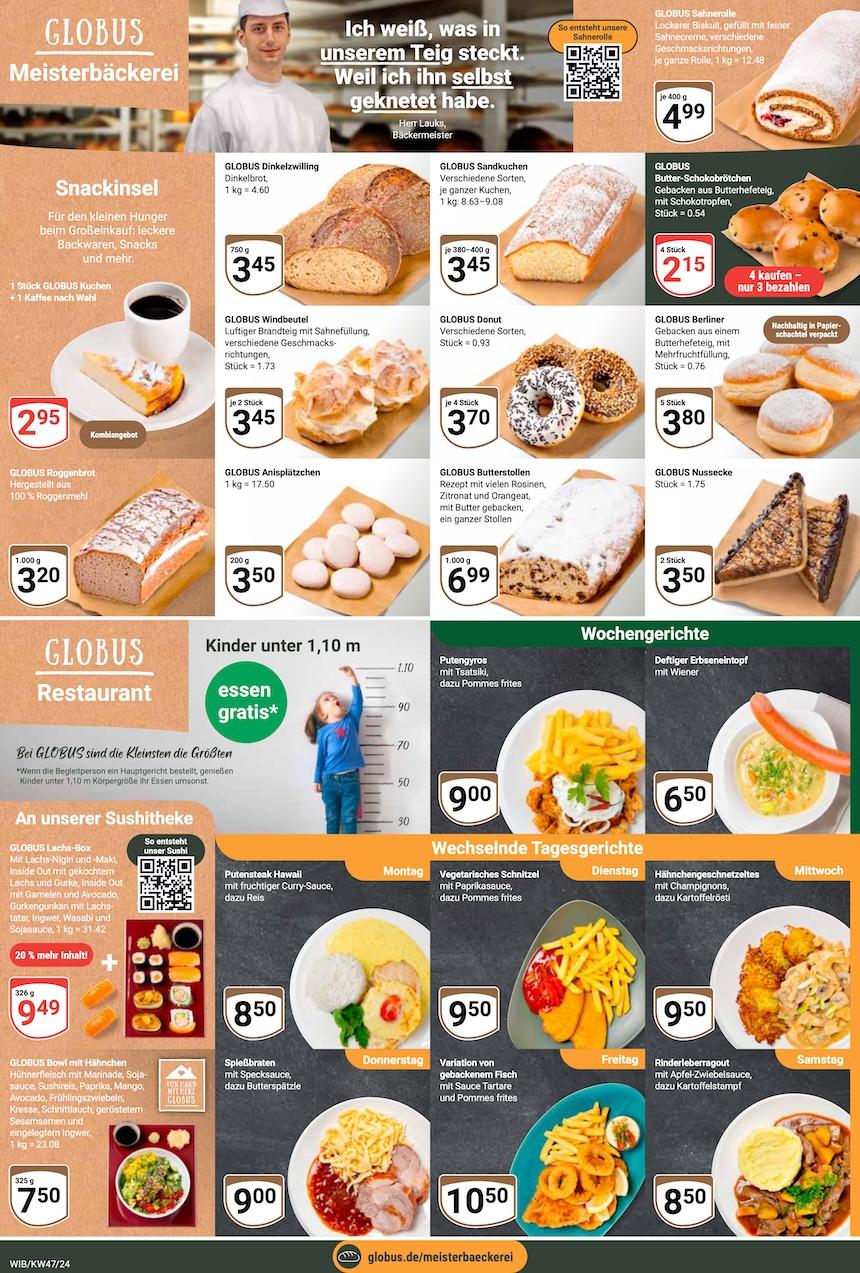 Globus Aktueller Prospekt ab Montag Seite 9