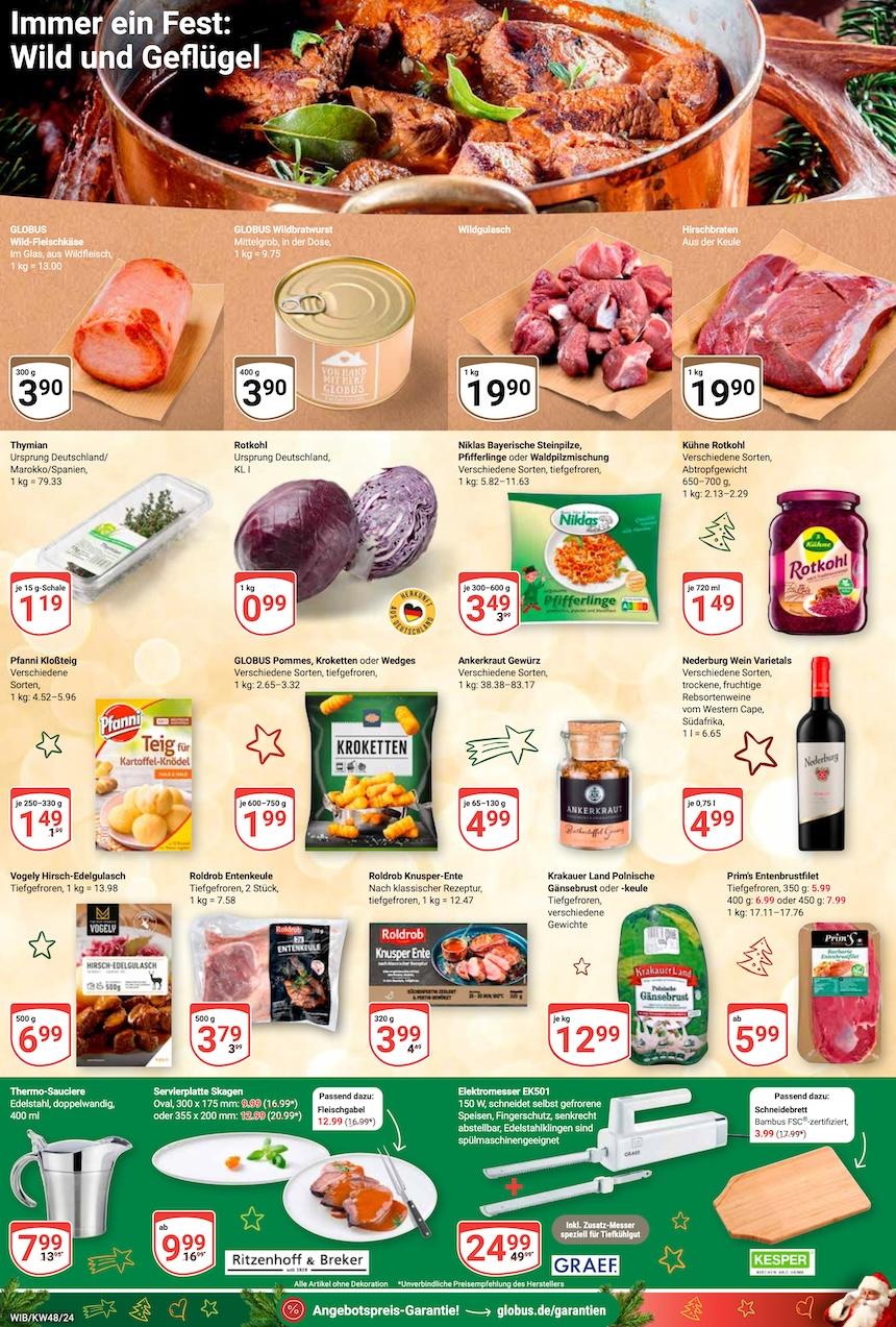 Globus Aktueller Prospekt ab Montag Seite 20