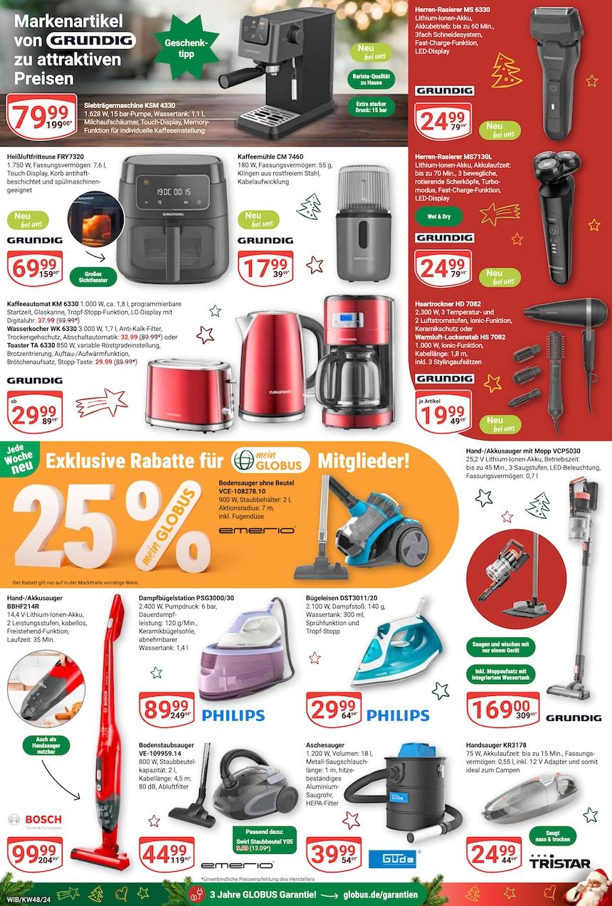 Globus Aktueller Prospekt ab Montag Seite 30