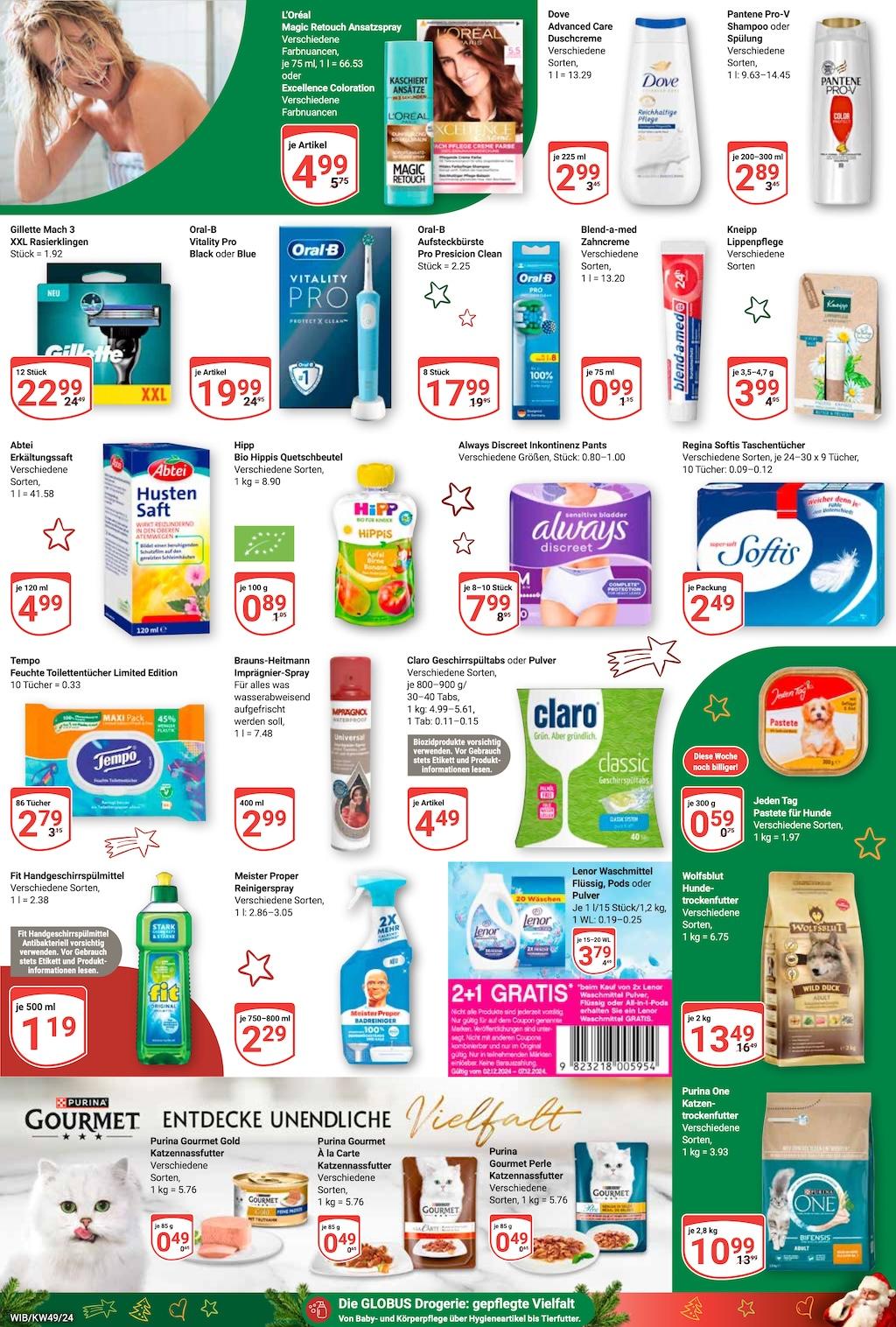 Globus Aktueller Prospekt ab Montag Seite 25