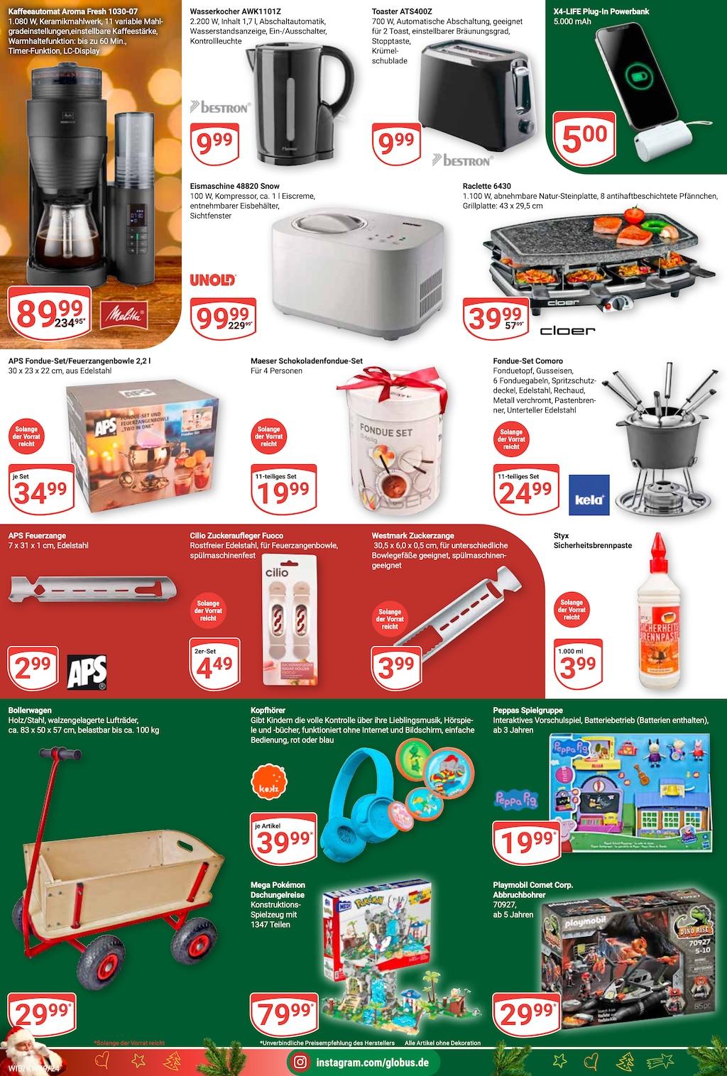 Globus Aktueller Prospekt ab Montag Seite 30