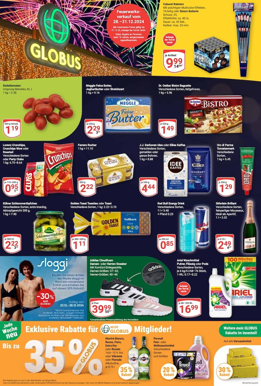 Globus Aktueller Prospekt ab Montag Seite 16