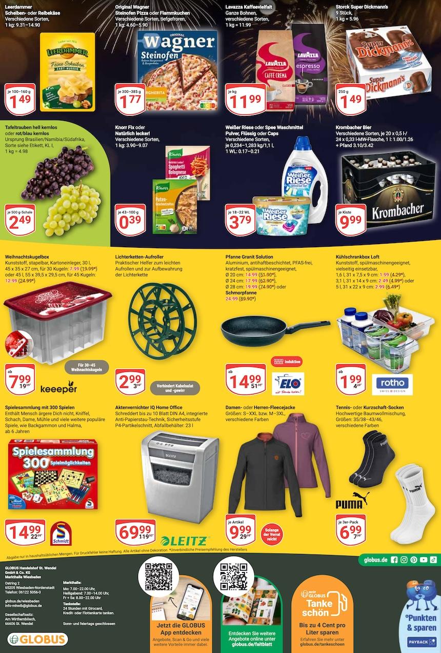 Globus Aktueller Prospekt ab Montag Seite 24