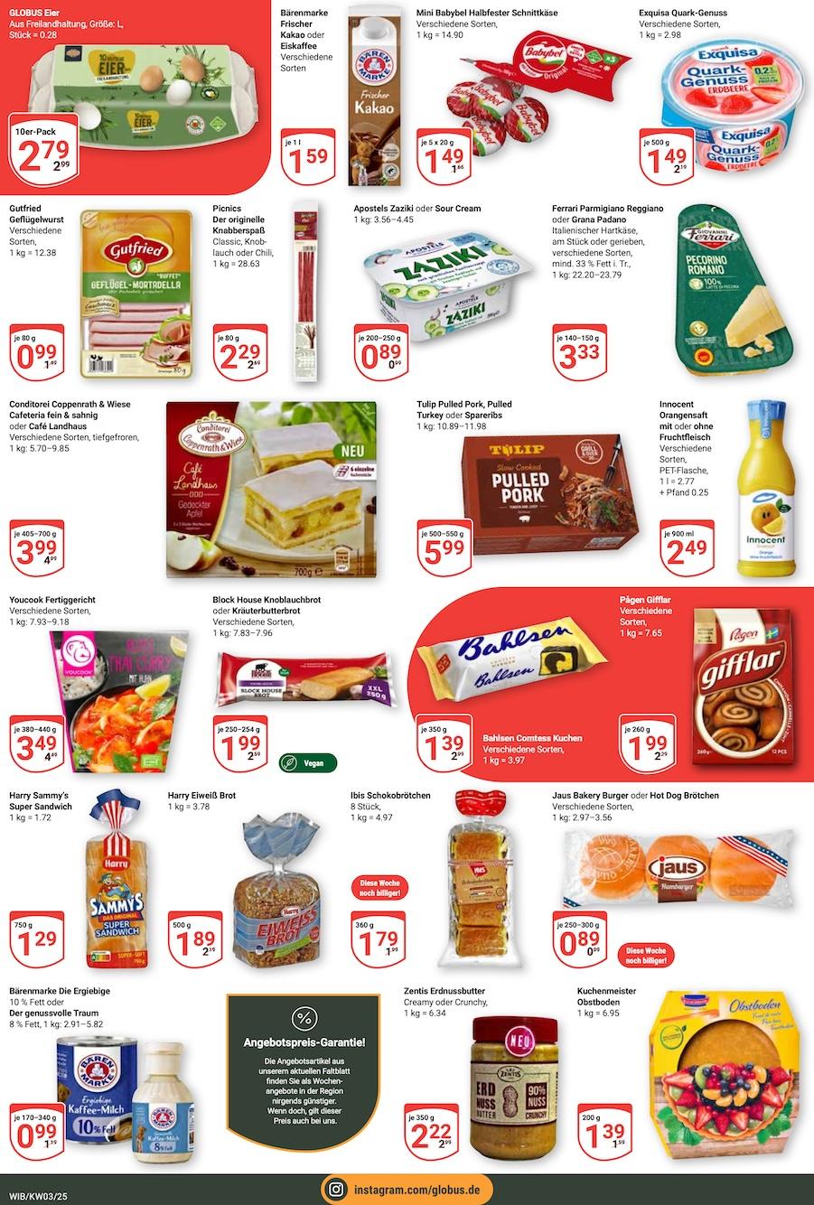 Globus Aktueller Prospekt ab Montag Seite 3