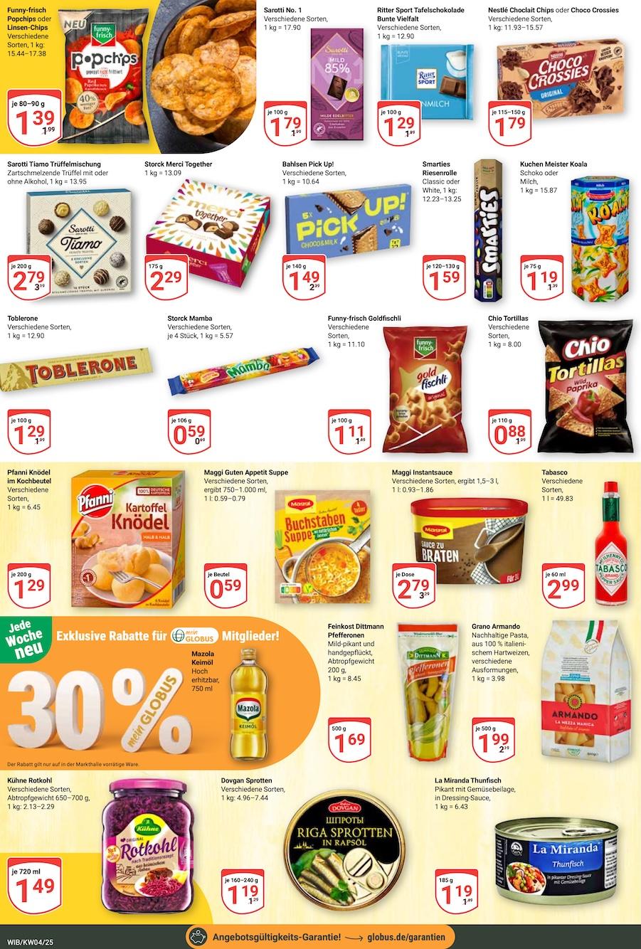 Globus Aktueller Prospekt ab Montag Seite 16