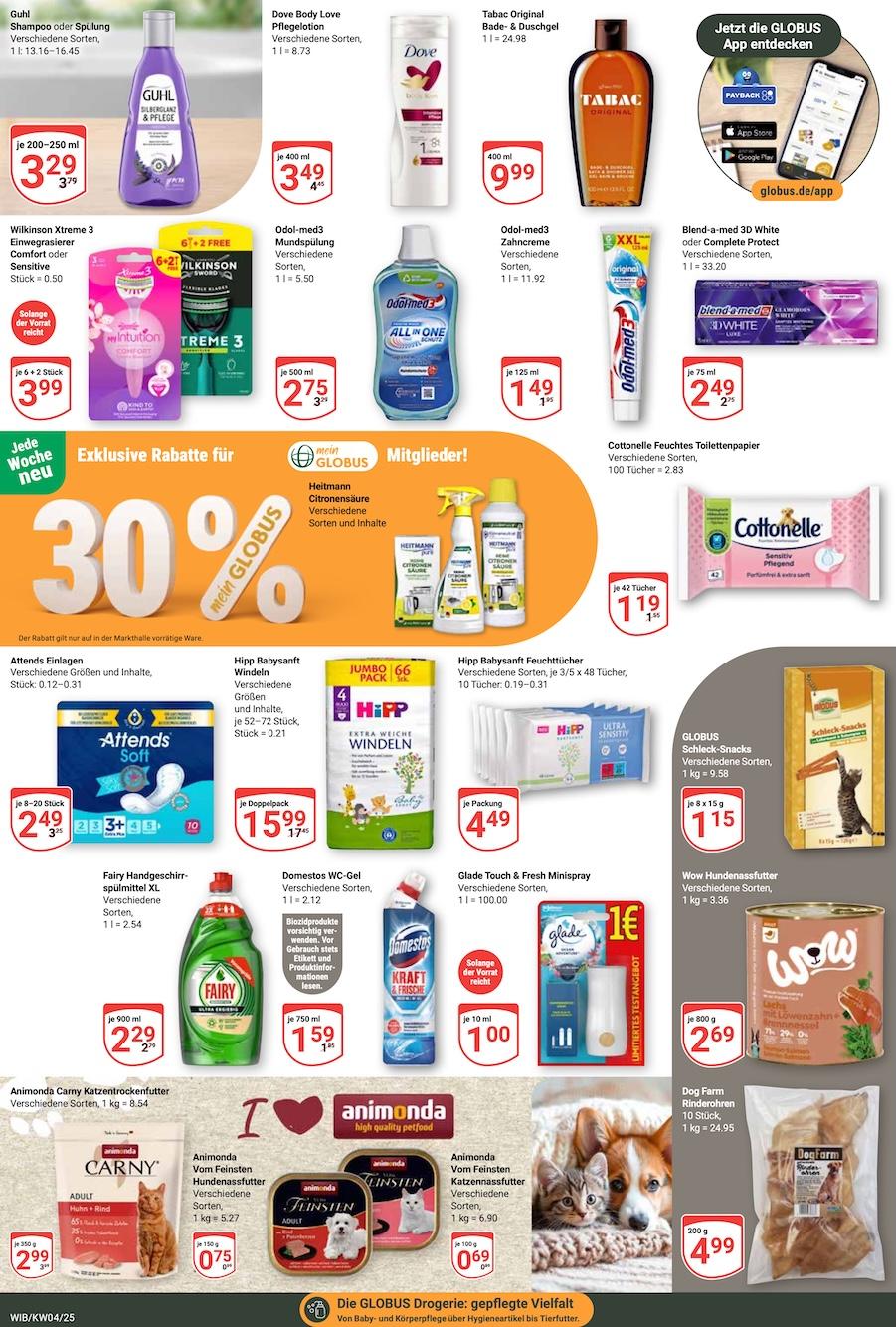 Globus Aktueller Prospekt ab Montag Seite 18