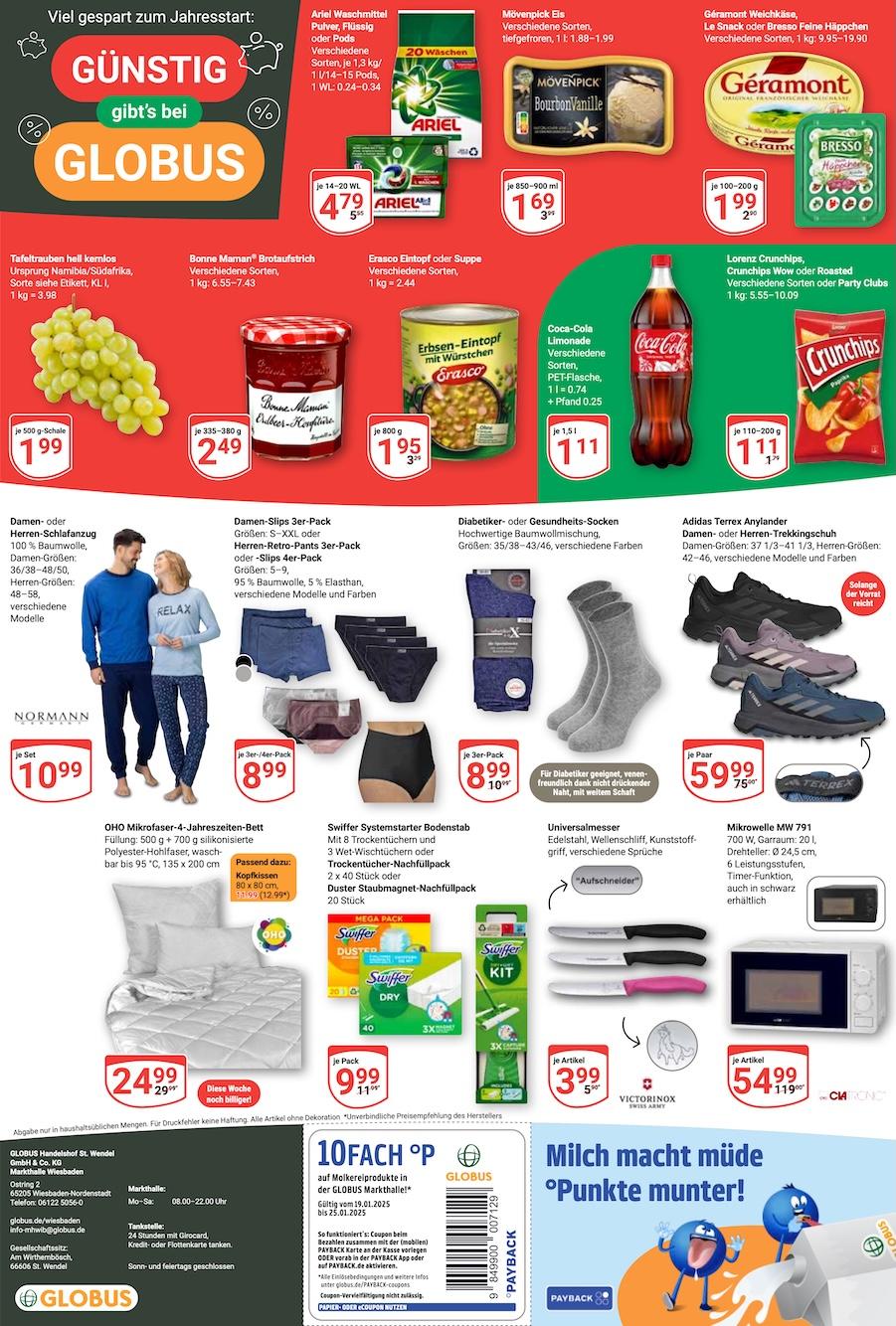 Globus Aktueller Prospekt ab Montag Seite 25