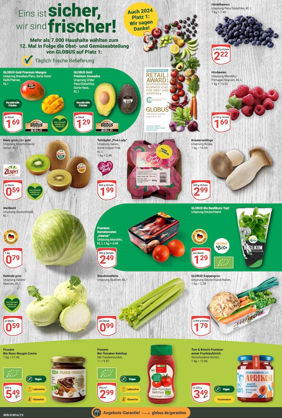 Globus Aktueller Prospekt ab Montag Seite 7