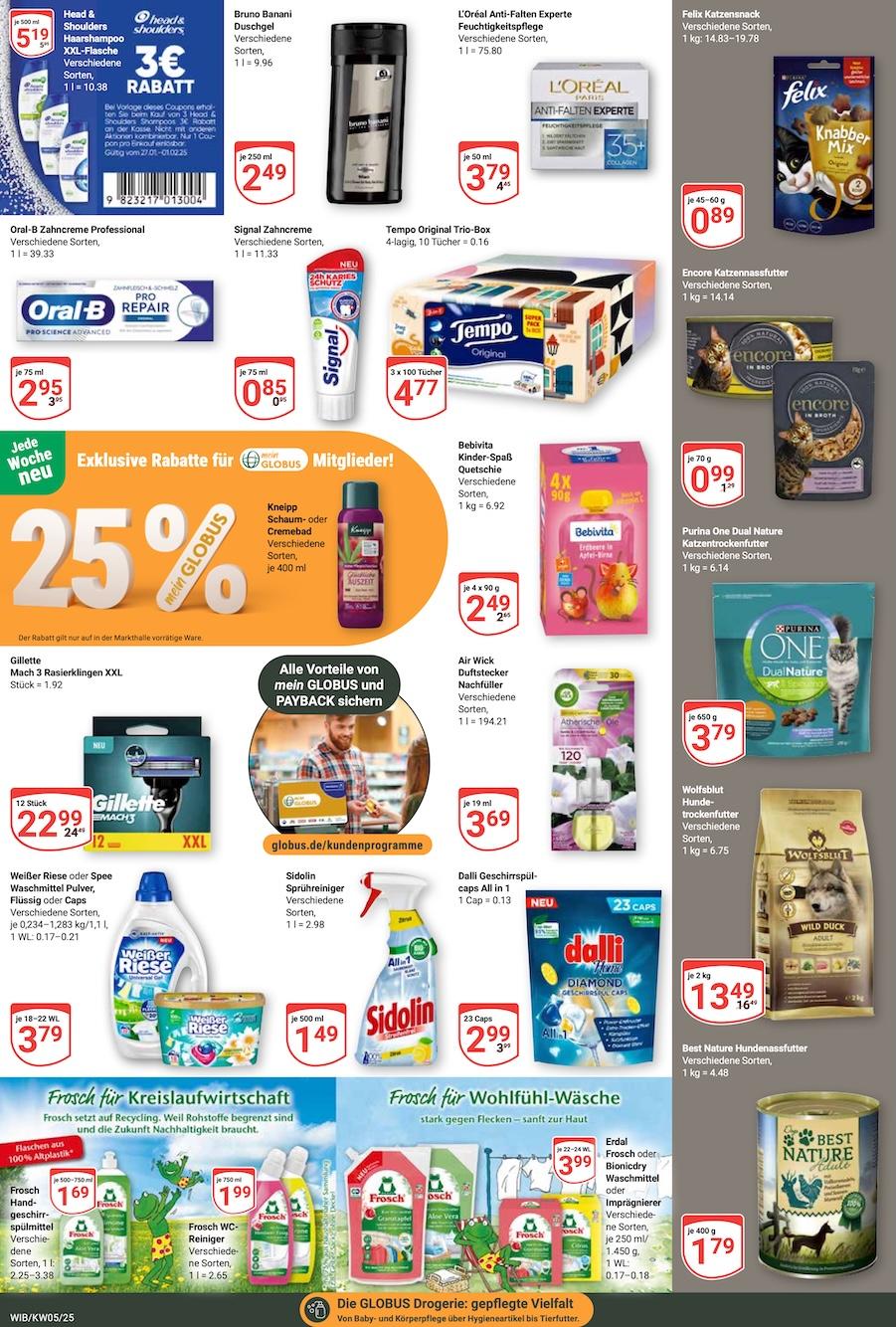 Globus Aktueller Prospekt ab Montag Seite 17