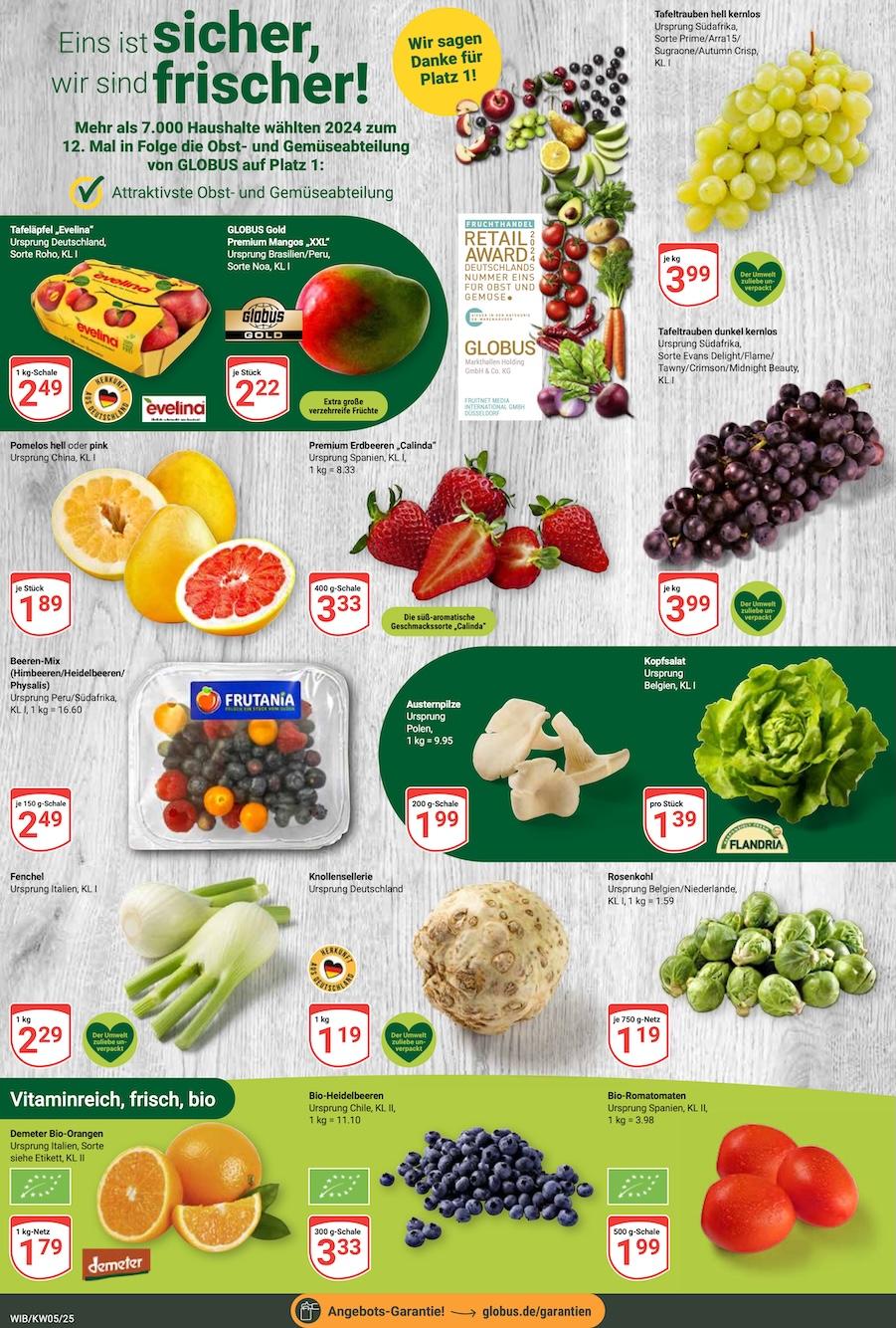 Globus Aktueller Prospekt ab Montag Seite 4