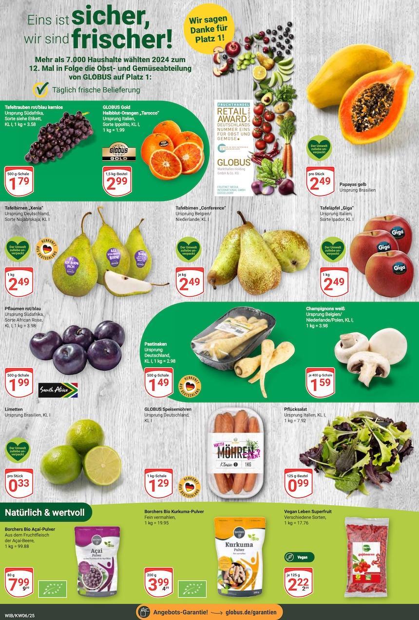 Globus Aktueller Prospekt ab Montag Seite 10