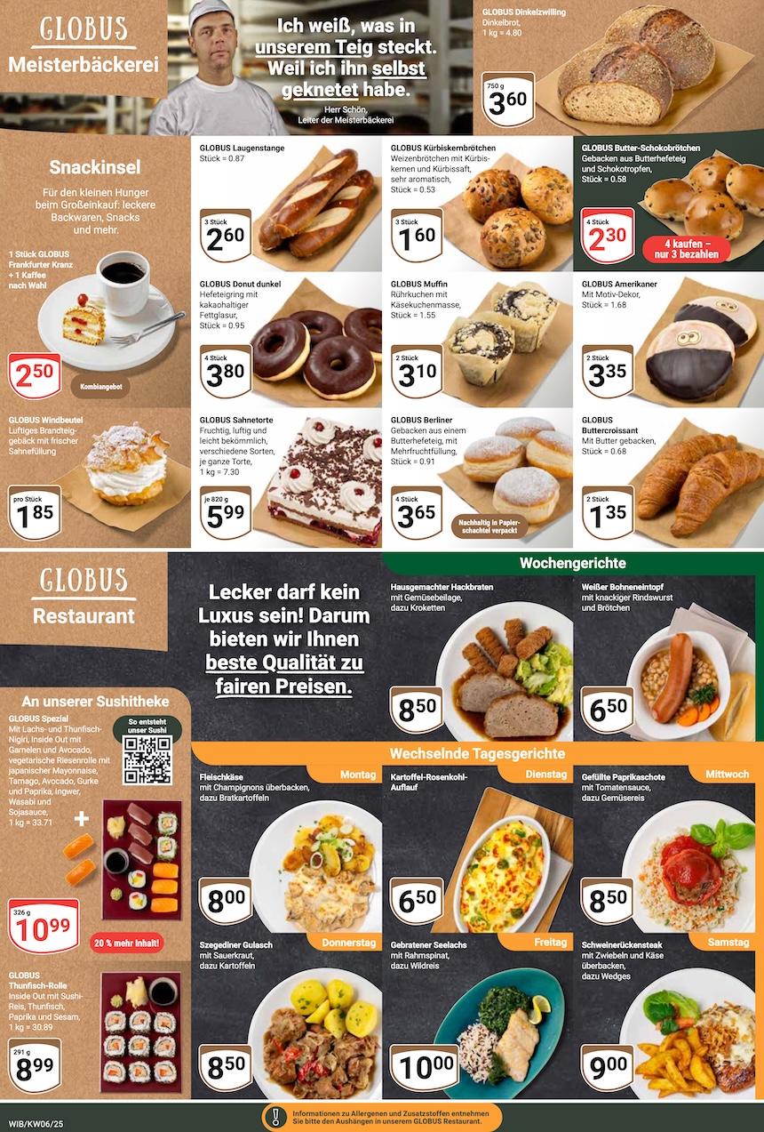 Globus Aktueller Prospekt ab Montag Seite 12