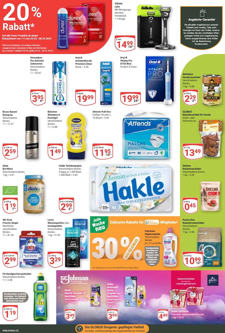 Globus Aktueller Prospekt ab Montag Seite 21