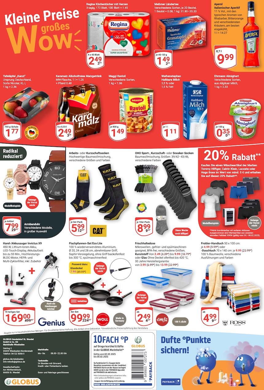 Globus Aktueller Prospekt ab Montag Seite 26