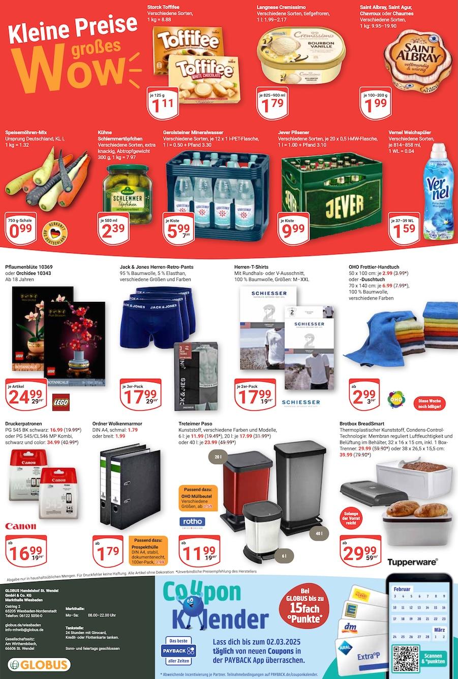 Globus Aktueller Prospekt ab Montag Seite 28