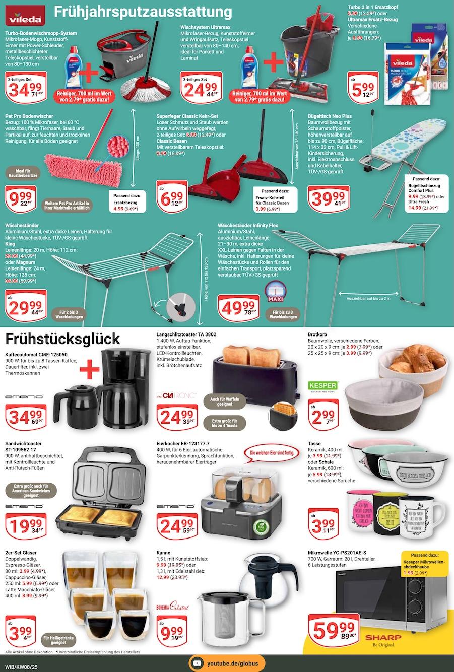 Globus Aktueller Prospekt ab Montag Seite 18