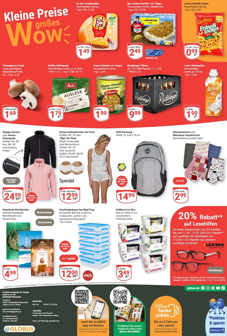 Globus Aktueller Prospekt ab Montag Seite 20