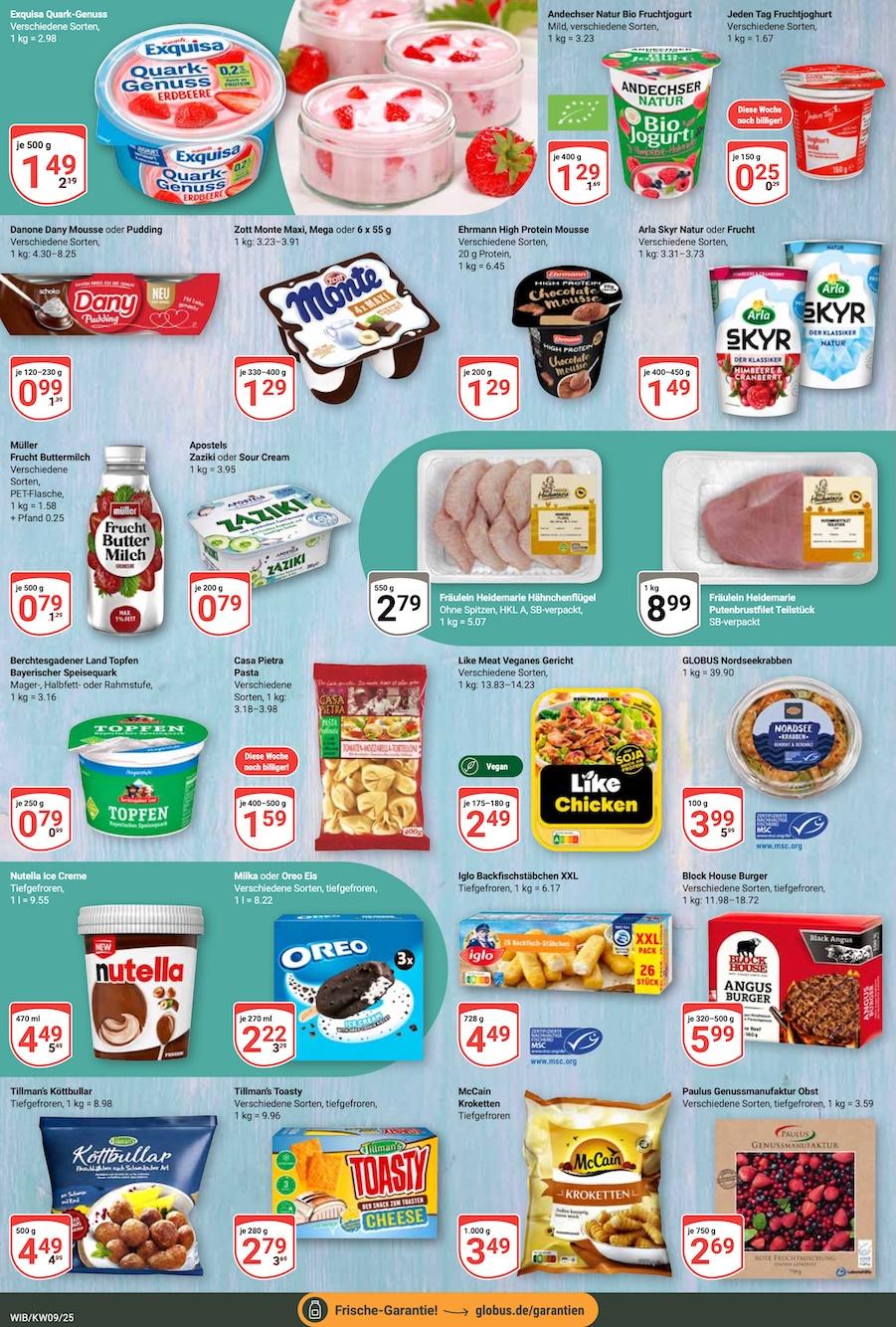 Globus Aktueller Prospekt ab Montag Seite 13