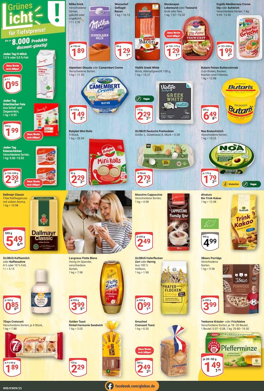 Globus Aktueller Prospekt ab Montag Seite 14