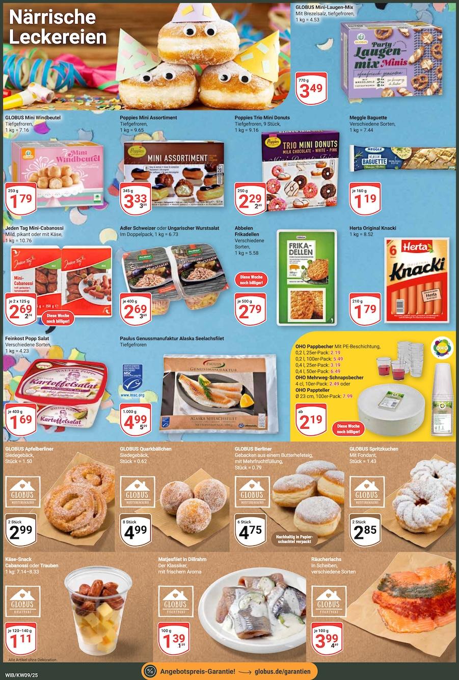 Globus Aktueller Prospekt ab Montag Seite 2
