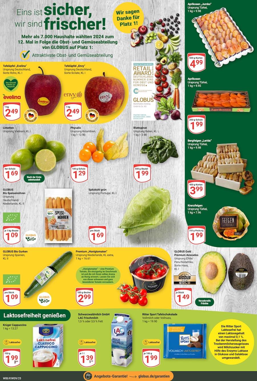 Globus Aktueller Prospekt ab Montag Seite 8