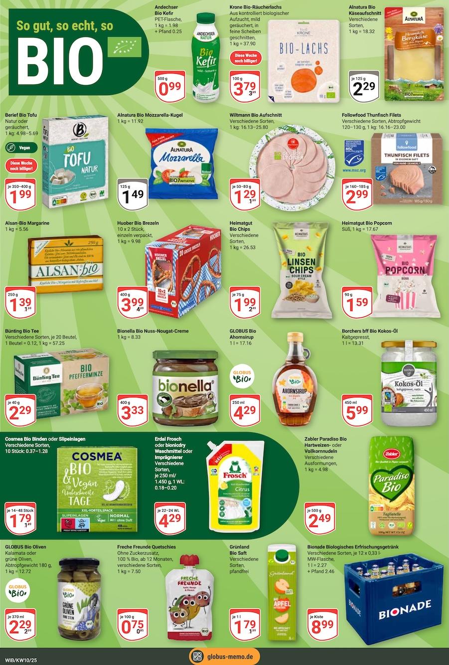 Globus Aktueller Prospekt ab Montag Seite 14