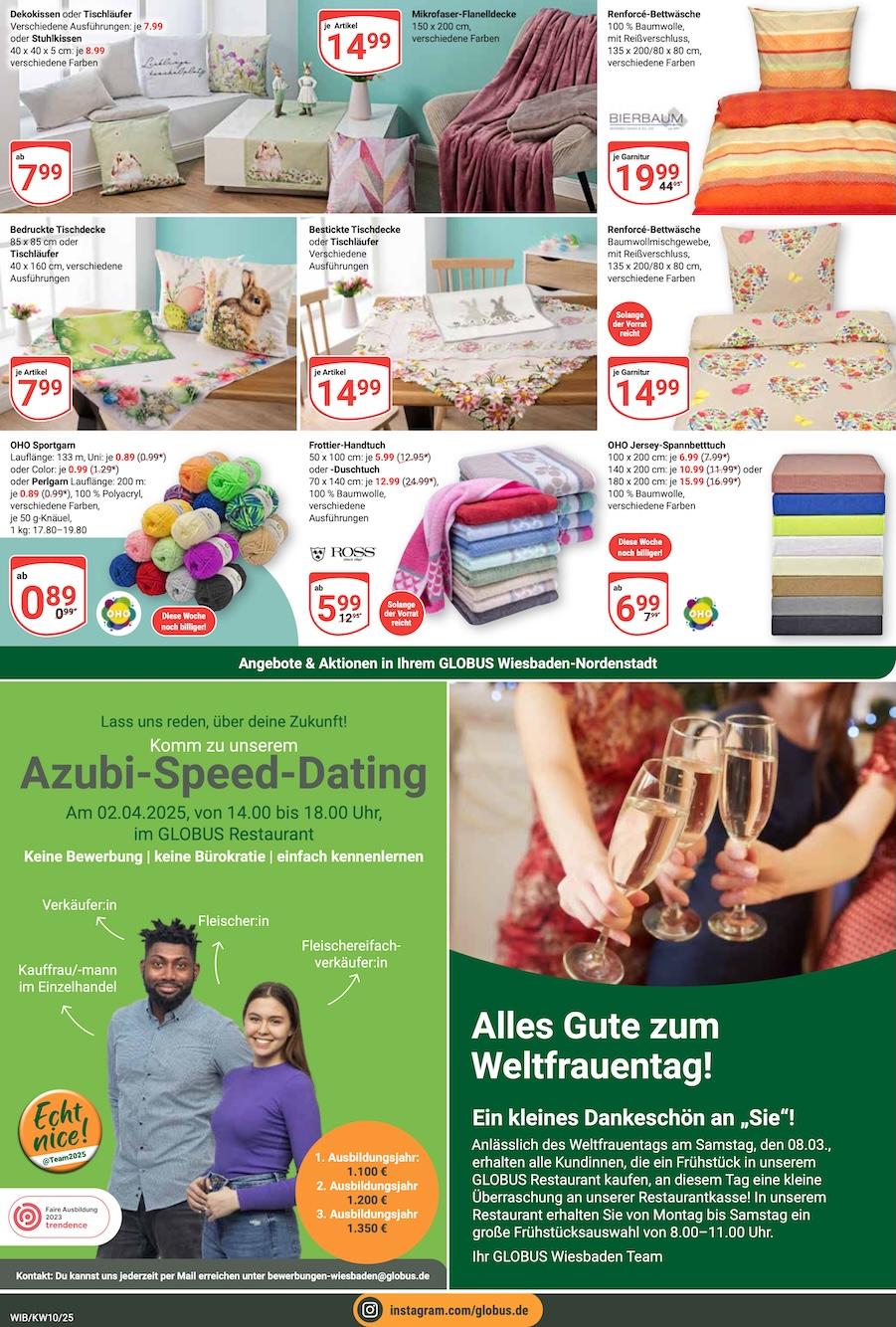 Globus Aktueller Prospekt ab Montag Seite 25