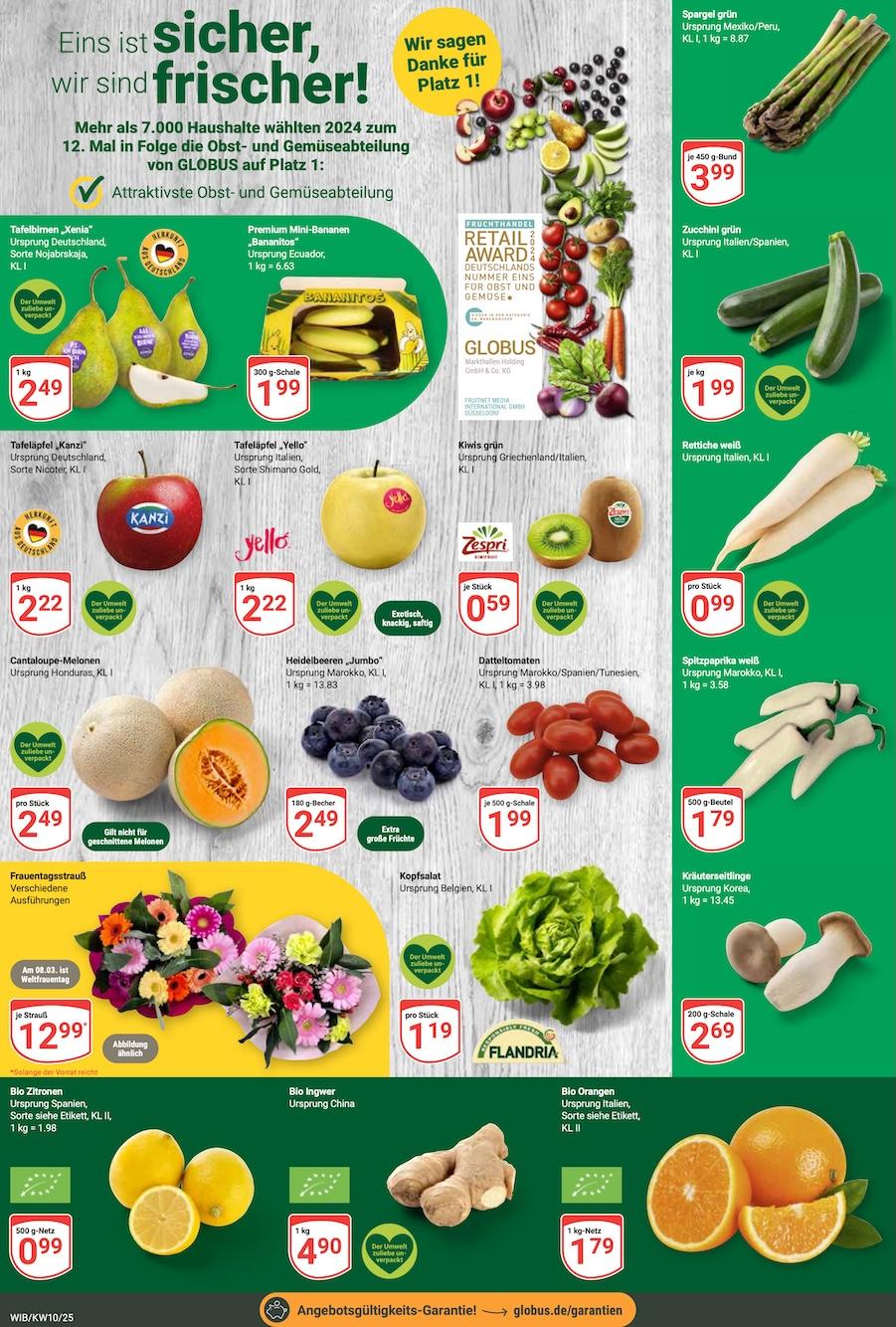 Globus Aktueller Prospekt ab Montag Seite 7