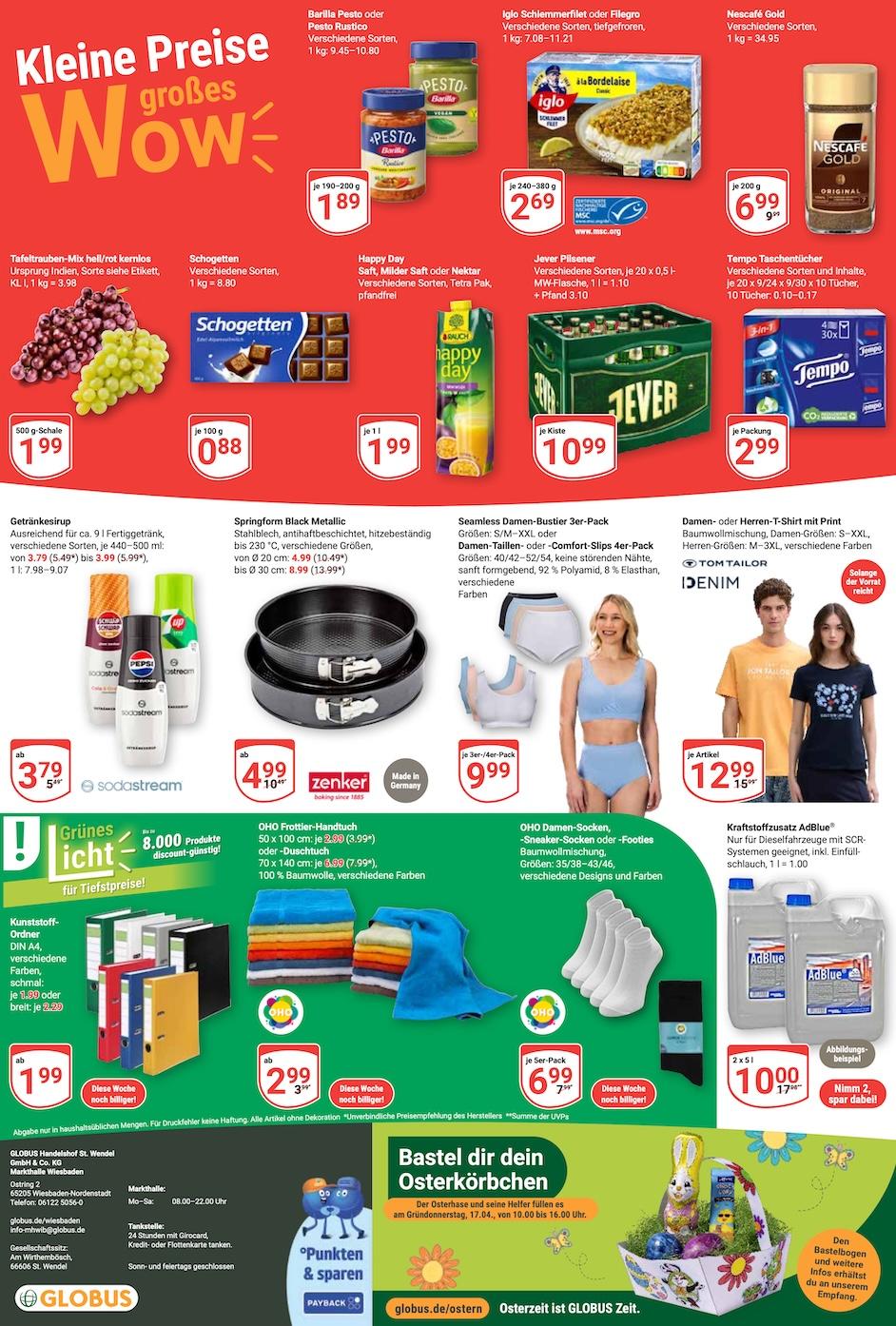 Globus Aktueller Prospekt ab Montag Seite 23